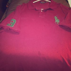 Polo collard shirt